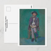 Homme assis (1900) briefkaart (Voorkant / Achterkant)