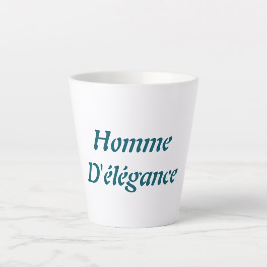 Homme D'élégance Latte Mok (Voorkant)