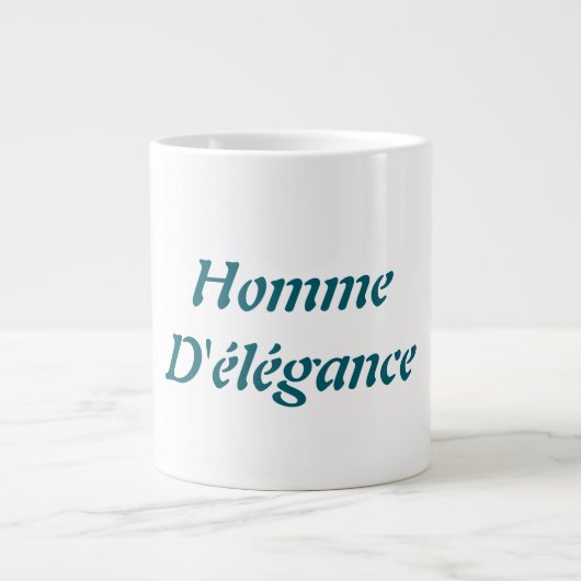 Homme D'élégance Specialty Mok (Voorkant)