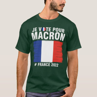 Homme t-shirt Emmanuel Macron TShirt