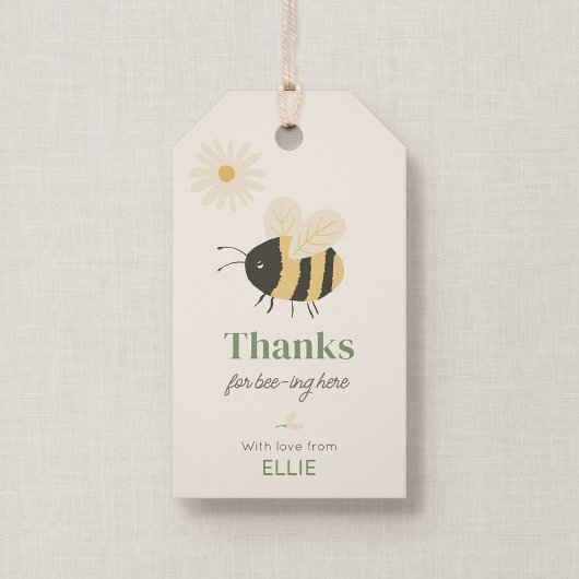 Hommel Bedankt Verjaardagsfeest Favor Tag Cadeaulabel