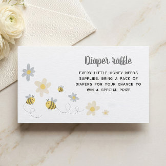 Hommel Bij Luiers Verlotingskaarten – Bij Babyshow Informatiekaartje