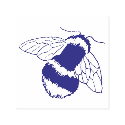 Hommel bruiloft  zelfinktende stempel (Design)
