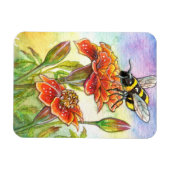 hommel en goudsbloem magneet (Horizontaal)