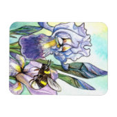 Hommel en irissen magneet (Horizontaal)
