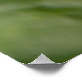 Hommel en witte dahlia foto poster (Hoek)