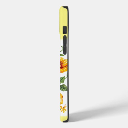 Hommel Floral Case-Mate iPhone Case (Achterkant / Links)