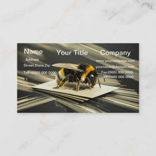 hommel hommel prominent visitekaartje (Voorkant)