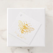 hommel honingbij bedankjes labels (Met doos)