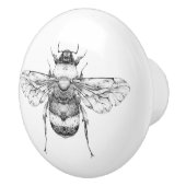  hommel illustratie keramische knop (Rechts)