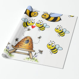 hommel kinderen inpakpapier cadeau