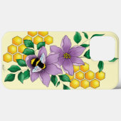 Hommel Lavendel Bloemen Geel Case-Mate iPhone Case (Achterkant (horizontaal))
