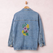 Hommel Lavendel Bloemen Geel Denim Jacket (Hangar)