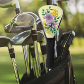 Hommel Lavendel Bloemen Geel Golfheadcover