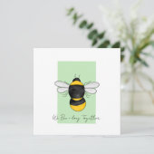 Hommel leuke grap wenskaart kaart (Staand voorkant)