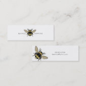 hommel mini visitekaartje (Voorkant / Achterkant)