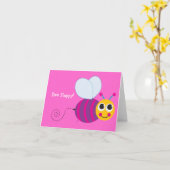 Hommel Notecard Kaart (Gele Bloem)
