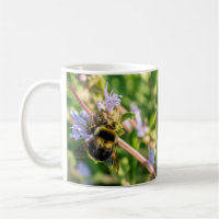 Hommel op een lavendel Wildflower Mok
