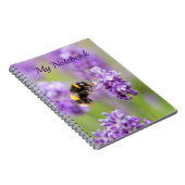 hommel op lavendel notitieboek (Rechterzijde)