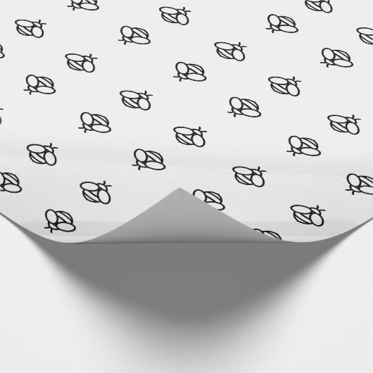 hommel van bijen cadeaupapier (Hoek)