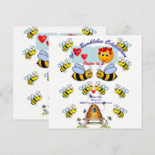 hommel voor kinderen kaart (Voorkant / Achterkant)