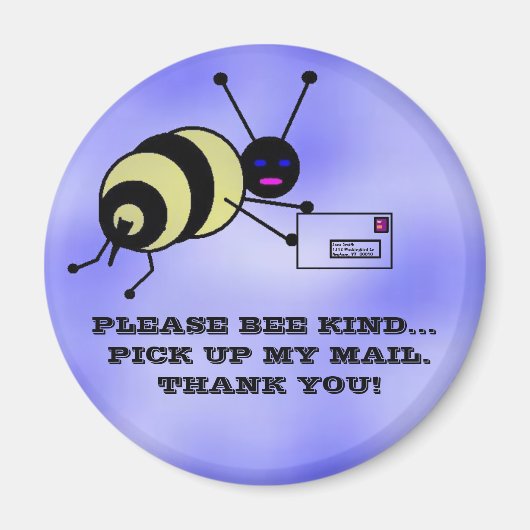 hommeldrager magneet (Voorkant)