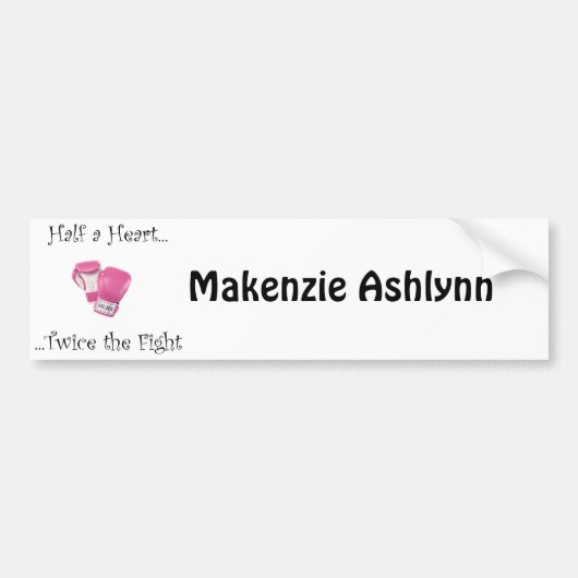 hommelkast bumpersticker (Voorkant)