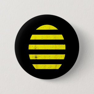Hommelkostuumshirt Grappig Halloween Bij Geschenk Ronde Button 5,7 Cm