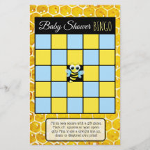 Hommels Bij Thema baby shower spellen