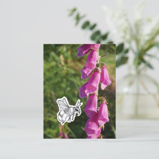 Hommels Briefkaart (Staand voorkant)