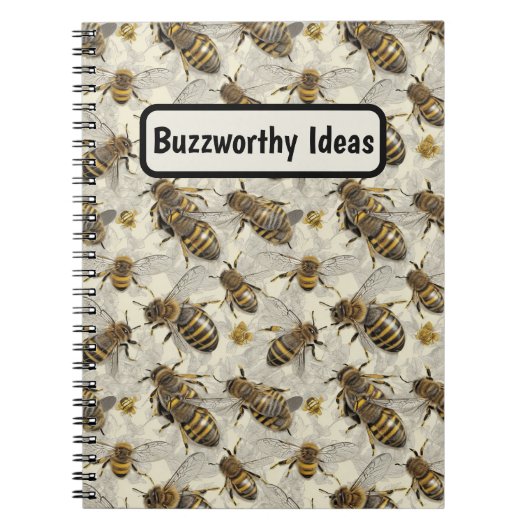 Hommels gepersonaliseerd notitieboek (Voorkant)