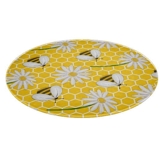 Hommels, Honingbijen Ontwerp Snijplank (Hoek)