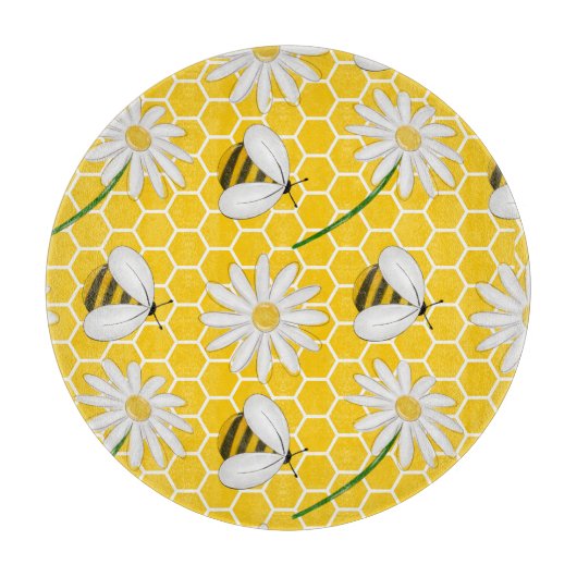 Hommels, Honingbijen Ontwerp Snijplank (Voorkant)