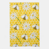 Hommels, Honingbijen Ontwerp Theedoek (Verticaal)