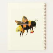 Hommels met stuifmeel - Bijenliefhebbers Planner (Achterkant)