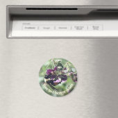 Hommels Met Stuifmeel Bloem Natuur Persoonlijk Magneet (Insitu (Vaatwasser))