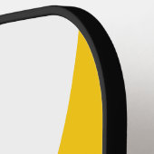Hommels Nostalgische Cirkel Streep met Naam Pickleball Paddle (Links Detail)