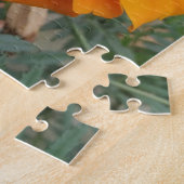 Hommels op Afrikaantje Legpuzzel (Zijkant)