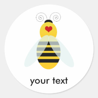 hommels ronde sticker