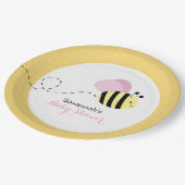Hommels Roze Vleugels Custom Papieren Bord (Gekanteld)