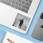 Hommels Sticker (Laptop met iPhone)