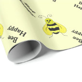 Hommels, Wees Gelukkig Cadeaupapier (Rol Hoek)