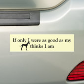 hommeltegel bumpersticker (Op auto)