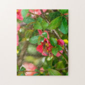 Hommeltje En Azalea Legpuzzel (Verticaal)