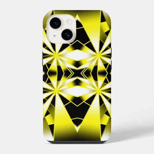 Hommeltje Kleur Gradiënt Perspectief Tekening iPhone Hoesje (Achterkant)