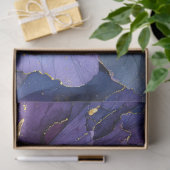 Hommeltje op Paarse Bloem Decoupage Tissuepapier (Geschenk)