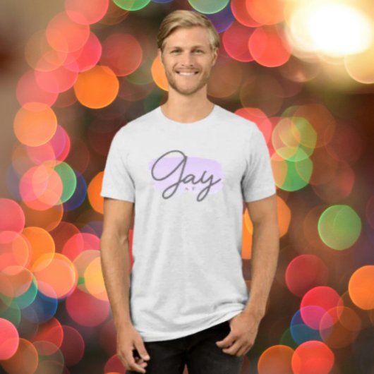 Homo AF Lavendel Tri-Blend Shirt