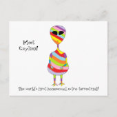 Homo-Alienus Briefkaart (Voorkant)