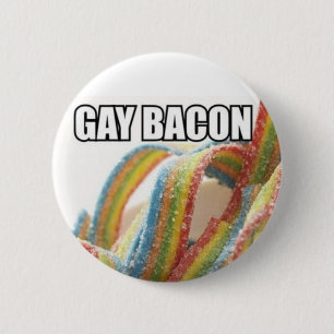 homo bacon : ) ronde button 5,7 cm
