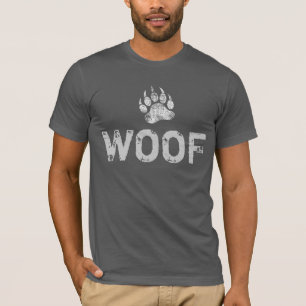 Homo Beer Pride gedesillusioneerde Beerpoot WOOF T-shirt